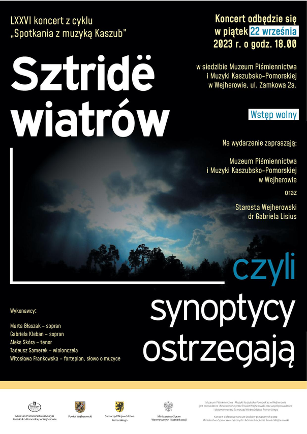 Zdjęcie do newsa Sztridë wiatrów. Zapraszamy na koncert