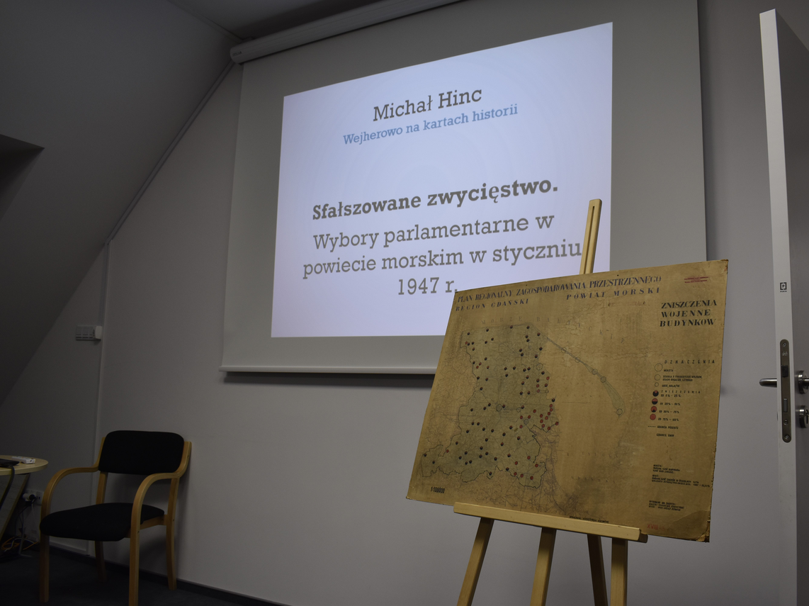 Zdjęcie do newsa O wyborach z 1947 r. w powiecie morskim w Książnicy