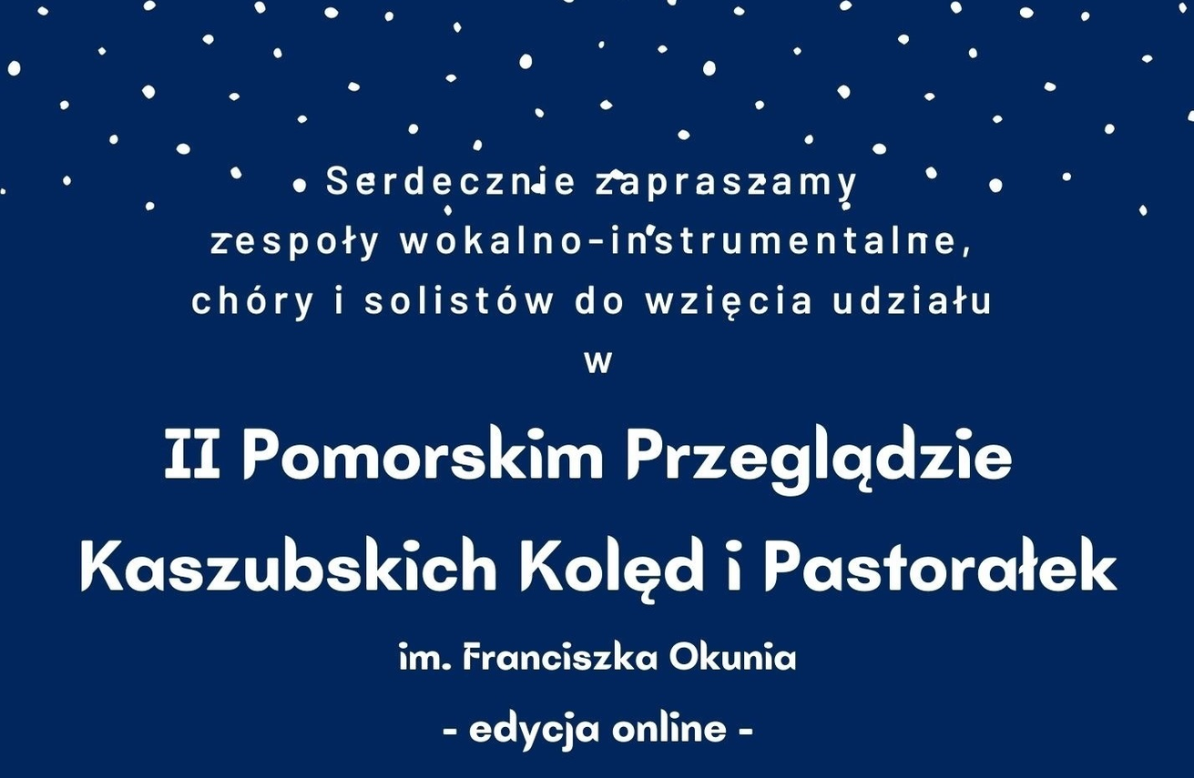 Zdjęcie do newsa Zaśpiewaj kolędę kaszubską! Zapraszamy do Lęborka!