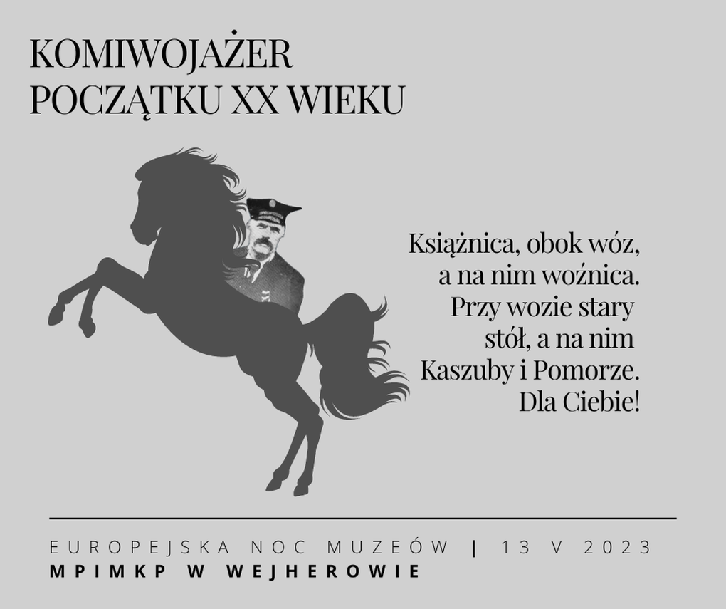 Zdjęcie do newsa Noc w wejherowskim Muzeum 2023. Wóz komiwojażera
