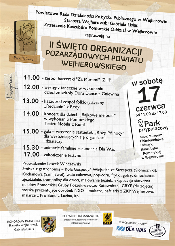 Zdjęcie do newsa Święto Organizacji Pozarządowych. Zapraszamy na Festyn