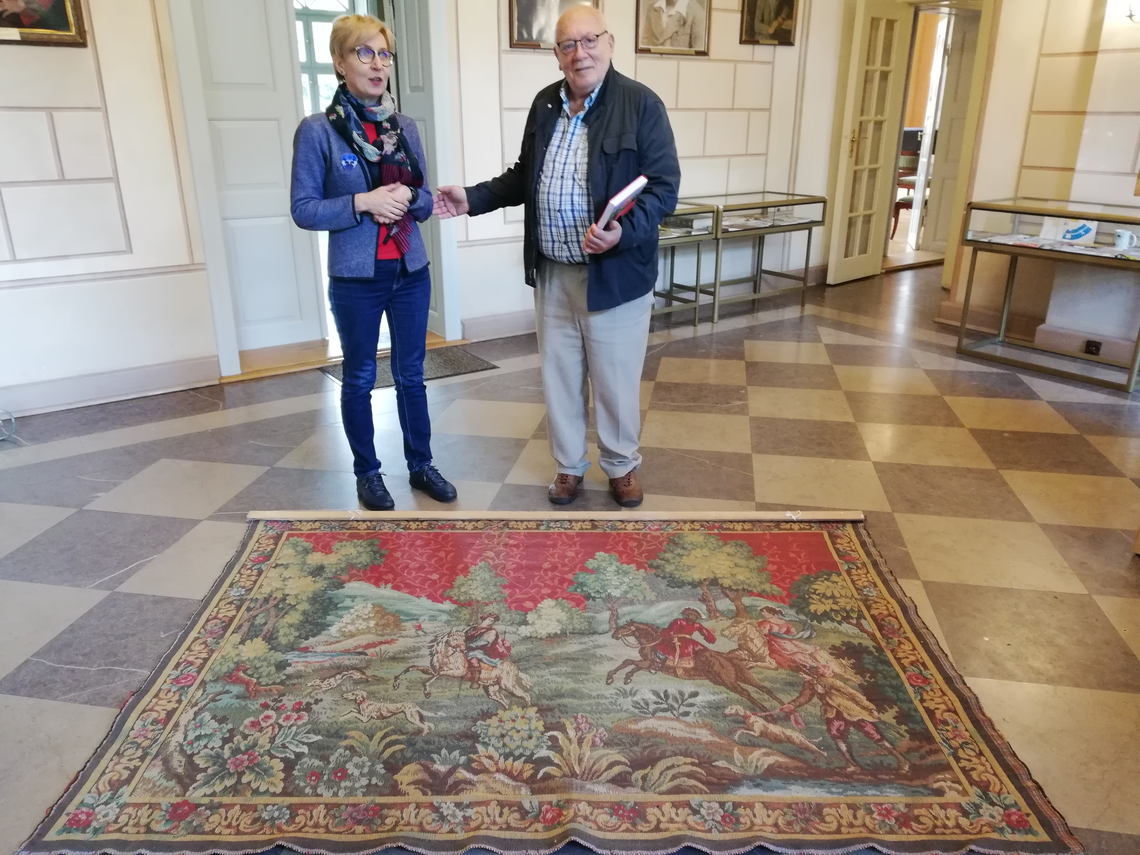 Zdjęcie do newsa Tapiseria dla Muzeum Wejherowo. Cenny dar