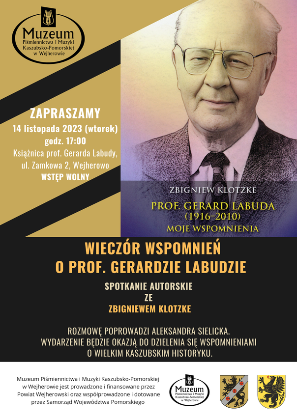 Zdjęcie do newsa Wieczór wspomnień o prof. Gerardzie Labudzie