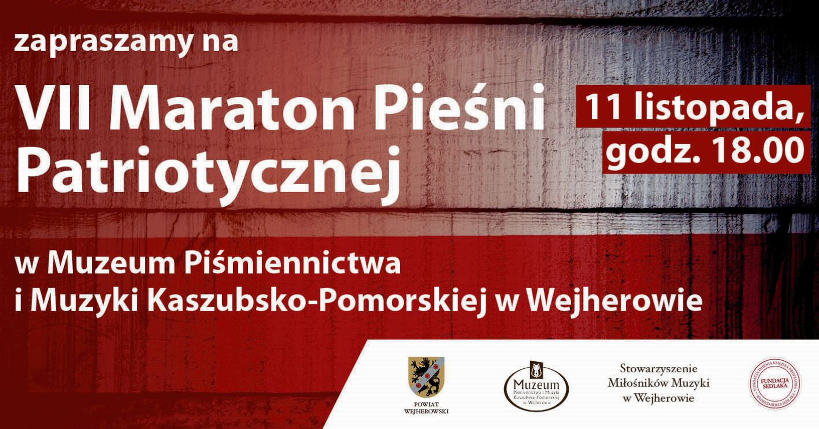 Zdjęcie do newsa Maraton Pieśni Patriotycznej w Pałacu. Zapraszamy!