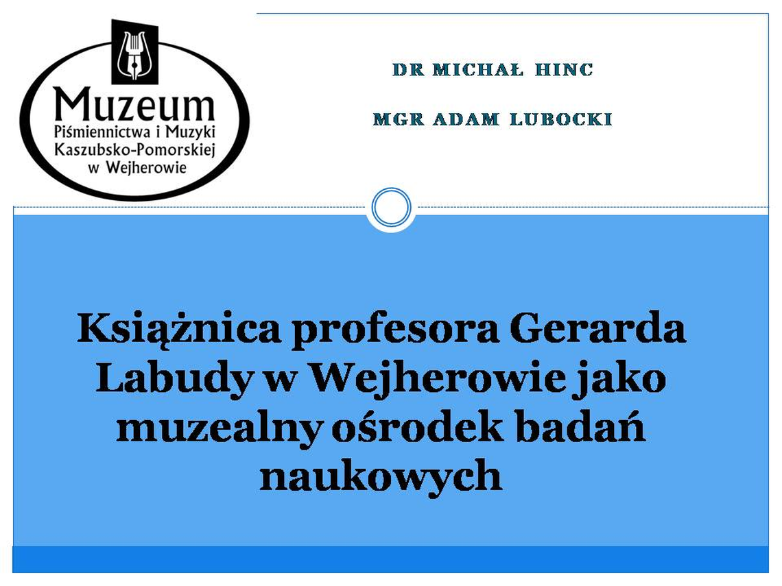 Zdjęcie do newsa O Książnicy podczas konferencji naukowej.