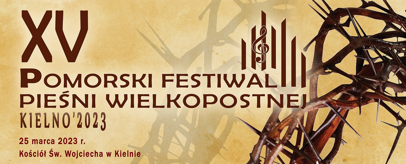 Zdjęcie do newsa XV Pomorski Festiwal Piesni Wielkopostnej. Zapraszamy