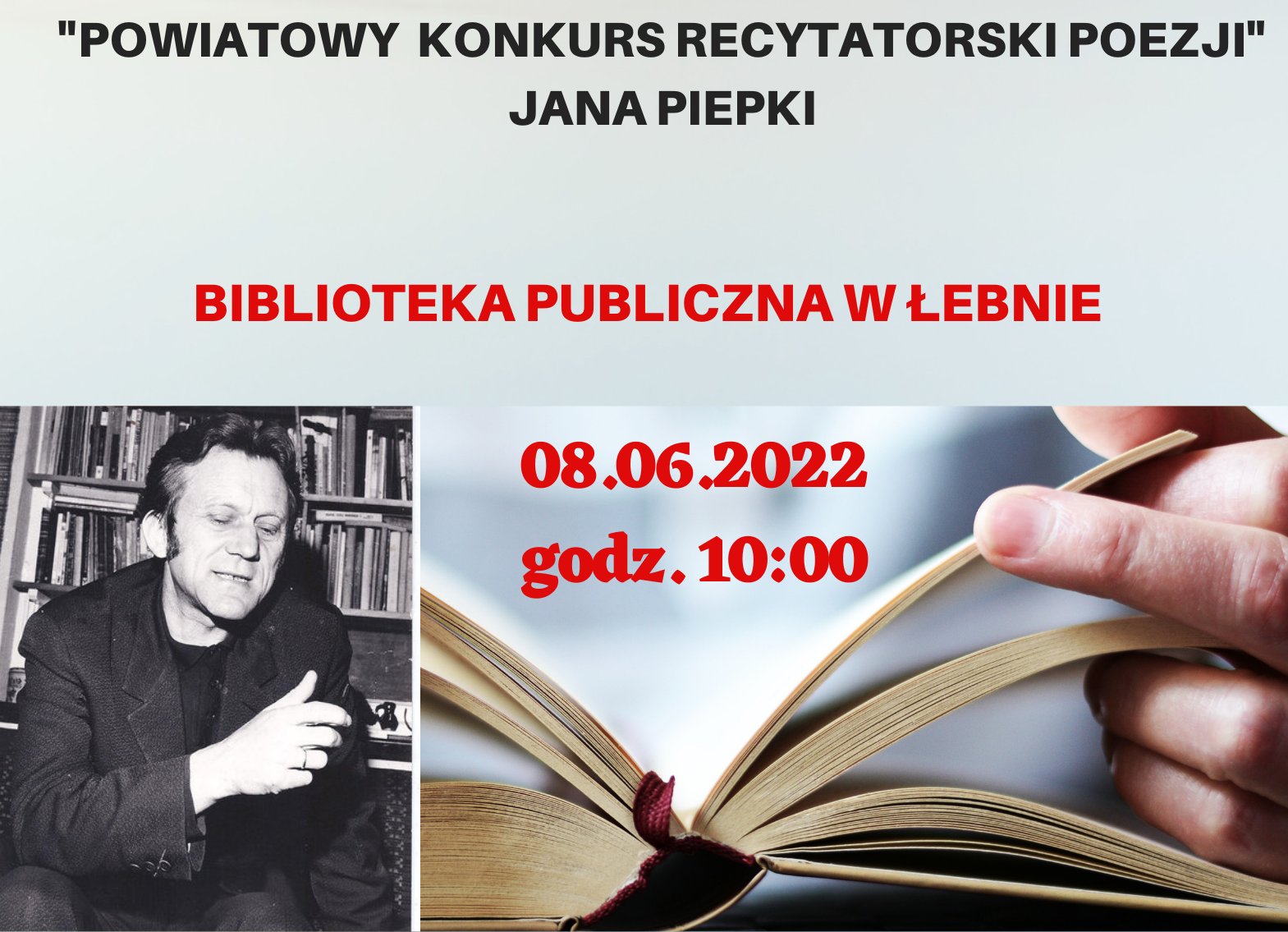 Zdjęcie animowane do newsa Konkurs recytatorski. Muzeum poleca!